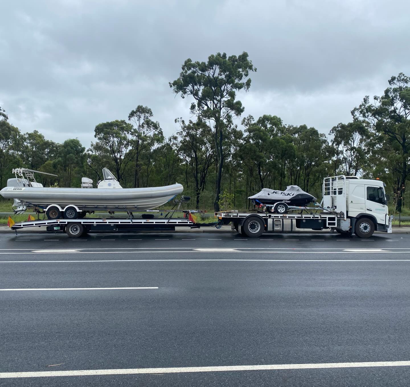 Jet ski transport Tasmania